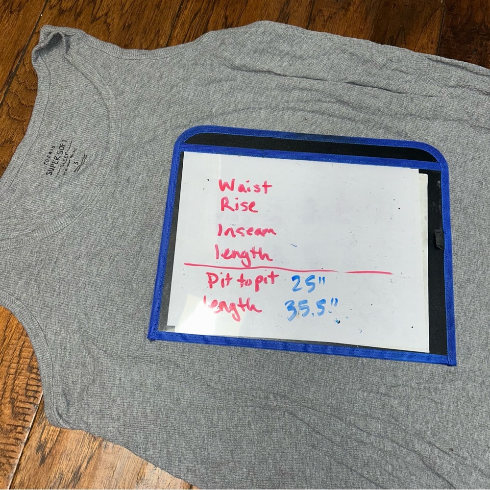 Torrid Gray Women's super soft sleep ribbed Tank Top - Picture 6 of 6